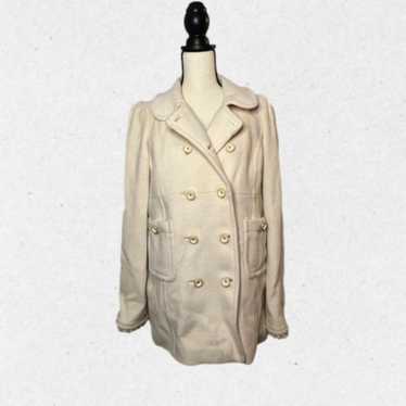 Juicy Couture Wool Blend Double Breasted Pea
Coat… - image 1