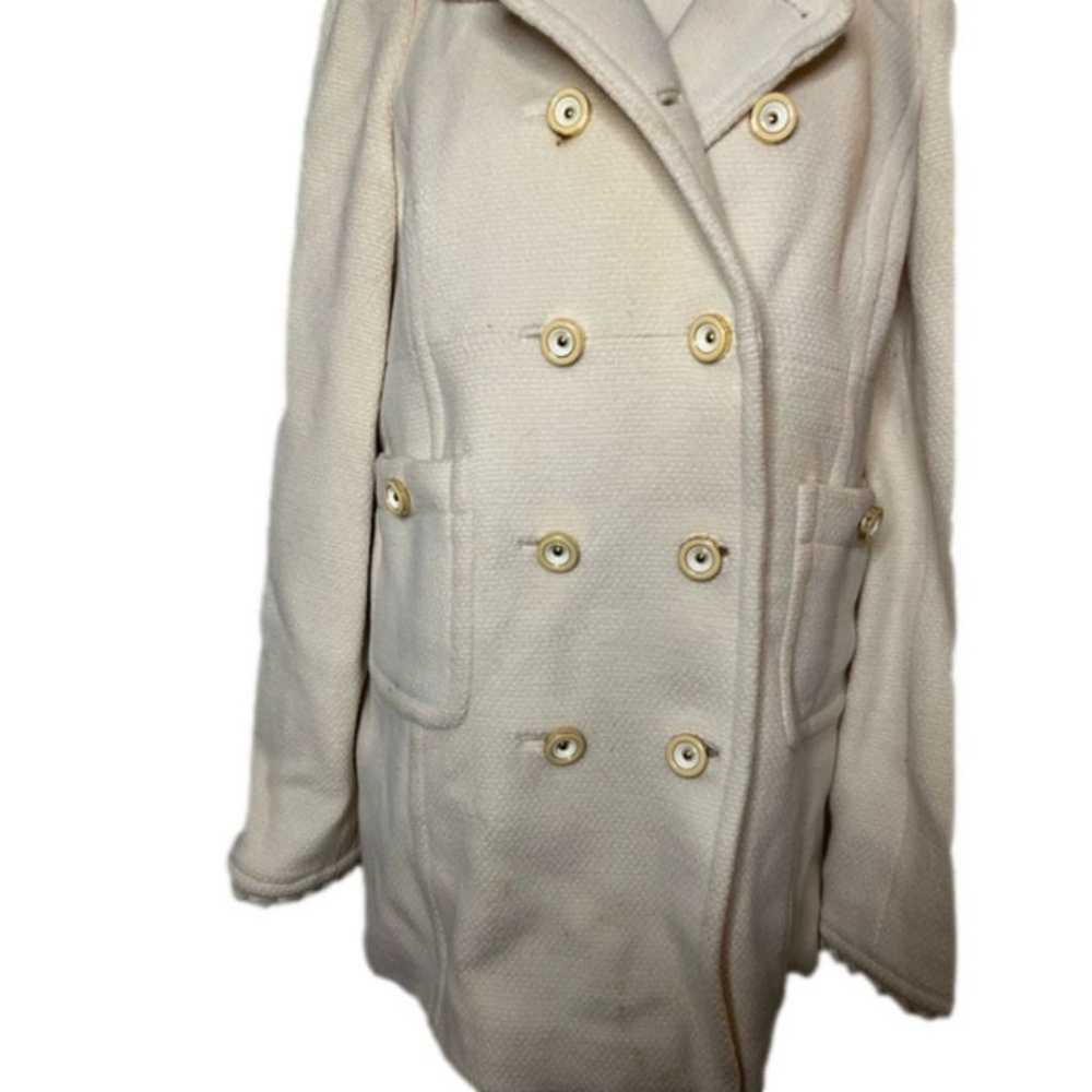 Juicy Couture Wool Blend Double Breasted Pea
Coat… - image 9