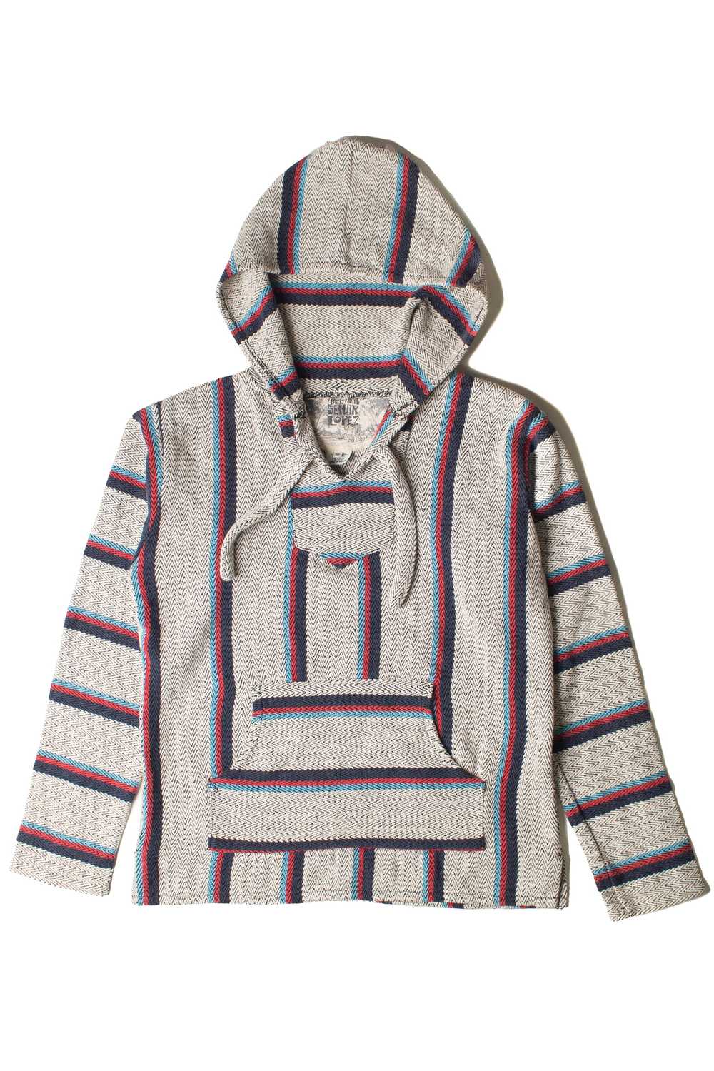 Recycled Original Senor Lopez Striped Baja Hoodie - image 1