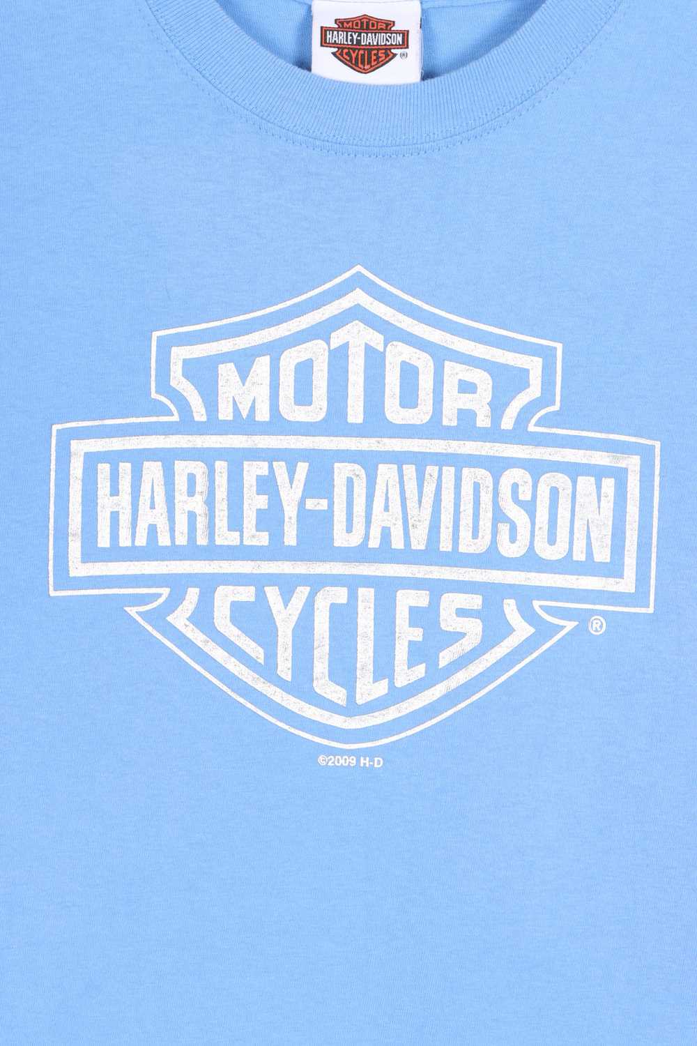 HARLEY DAVIDSON Myrtle Beach Metallic Silver Logo… - image 3