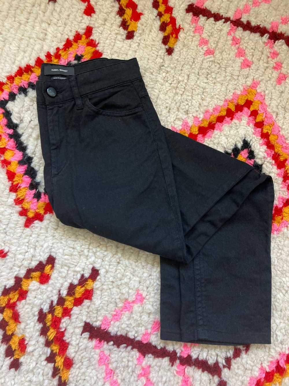Isabel Marant Black Mid Rise Skinny Jeans (36) |… - image 4