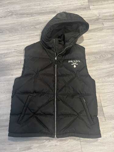 Prada Black Nylon Prada vest