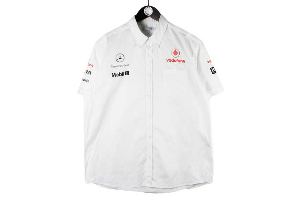 Vintage Vodafone McLaren Mercedes Shirt Large - image 1