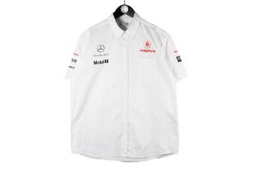 Vintage Vodafone McLaren Mercedes Shirt Large - image 1