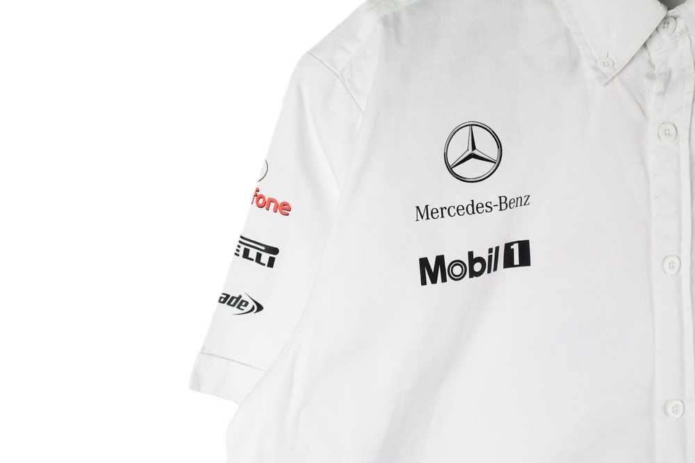 Vintage Vodafone McLaren Mercedes Shirt Large - image 3