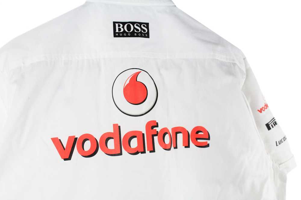Vintage Vodafone McLaren Mercedes Shirt Large - image 5