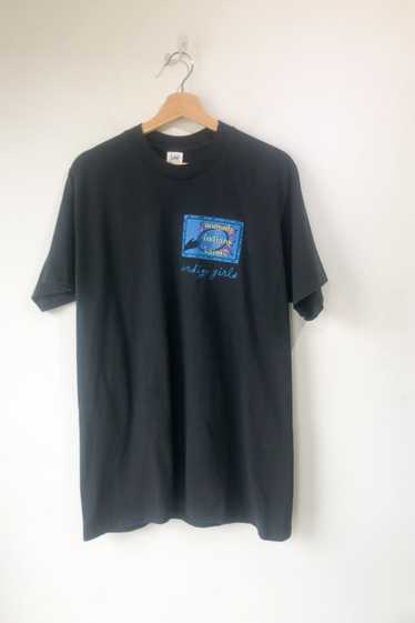 Indigo Girls Black Blue Tee - image 1