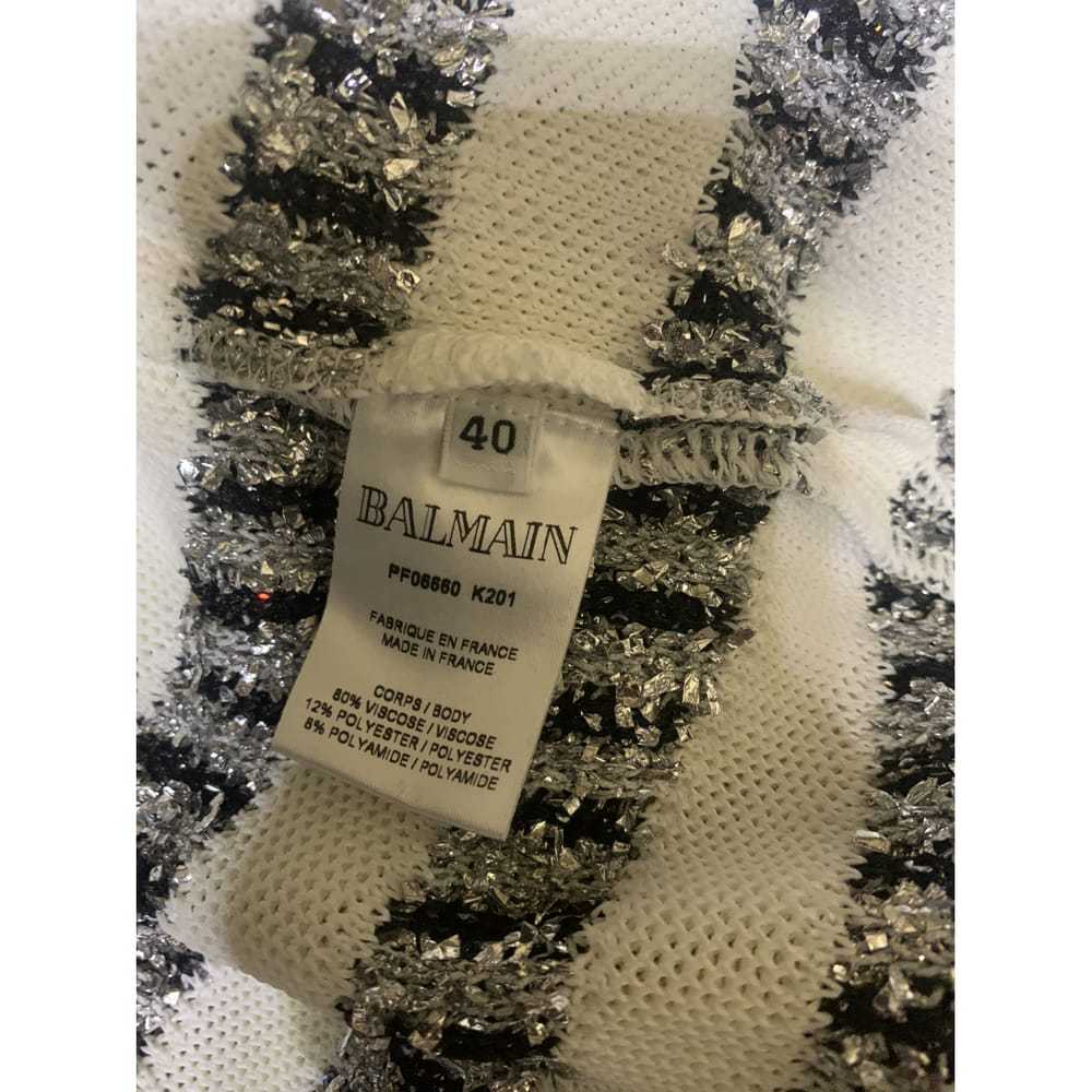 Balmain Glitter mini dress - image 2