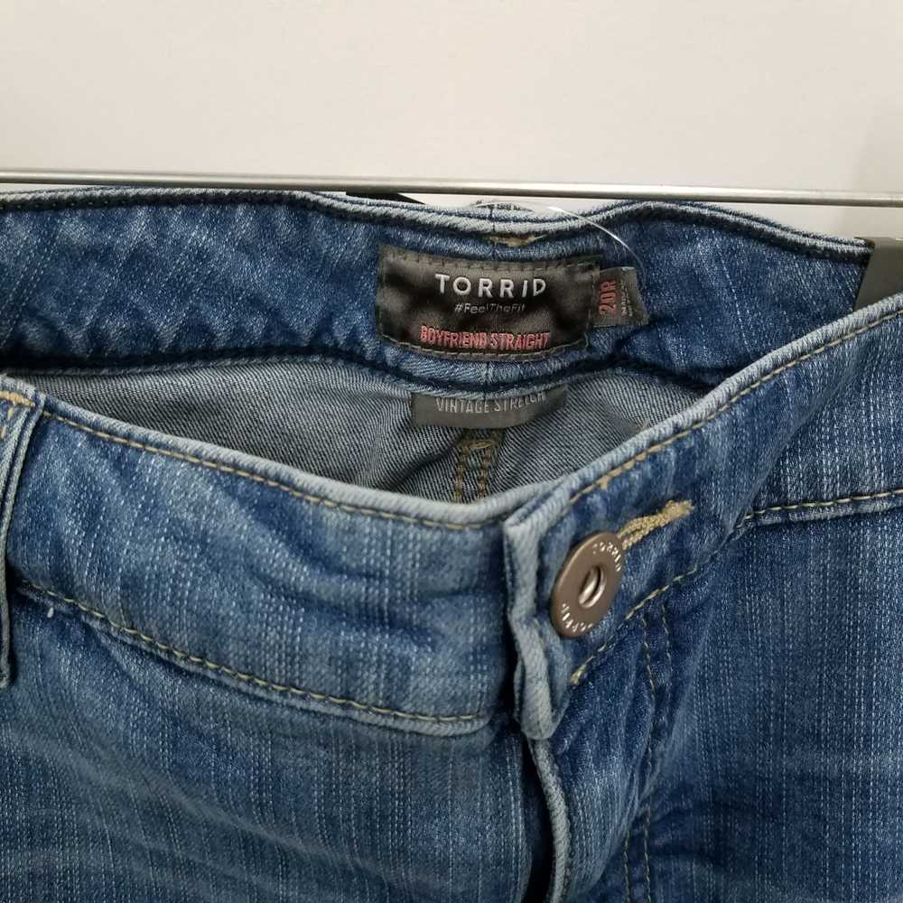 Torrid Vintage Stretch Boyfriend Straight Jeans N… - image 3