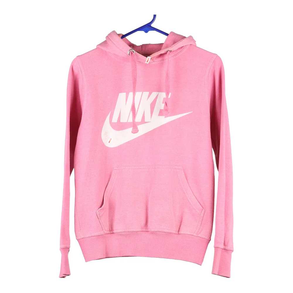 Bootleg Nike Hoodie - Small Pink Cotton - image 1