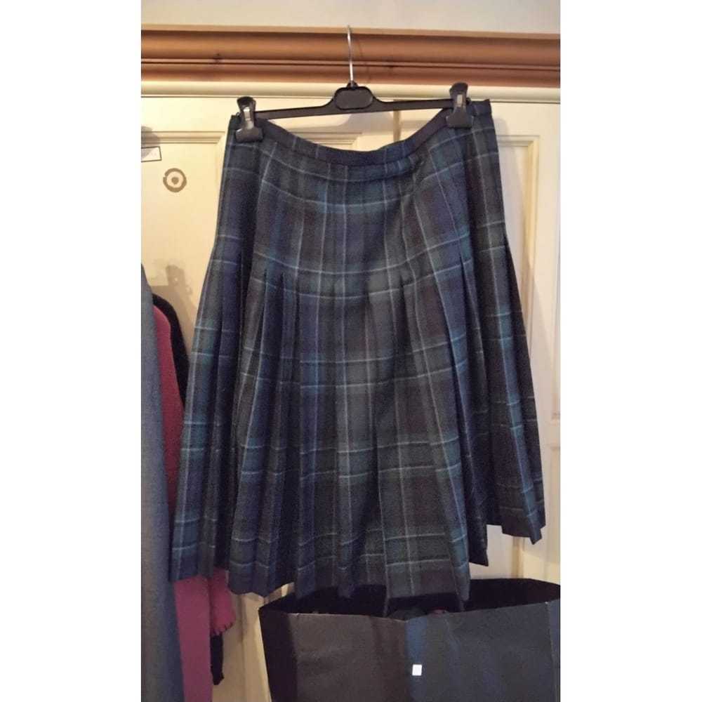 Burberry Wool mid-length skirt - image 2