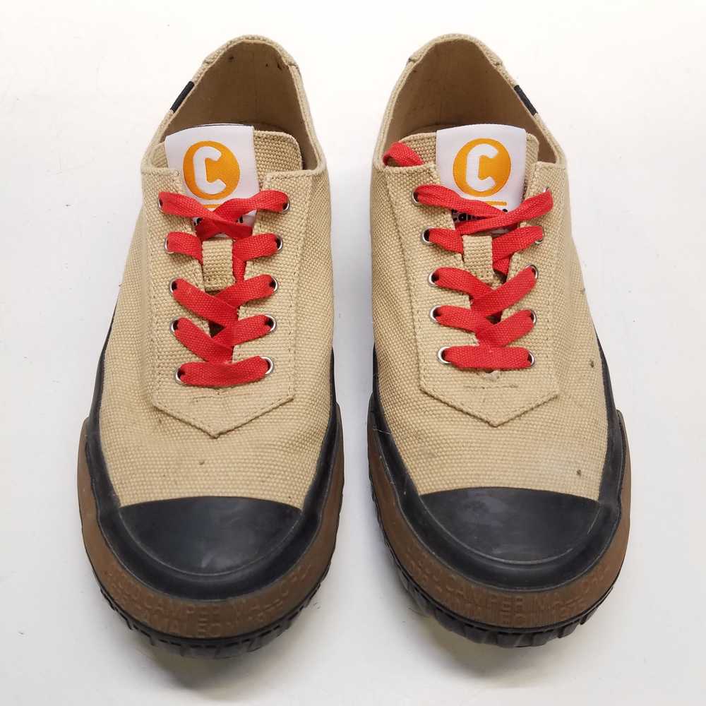 Camper Canvas Camaleon Lace Up Sneakers Beige 9 - image 5