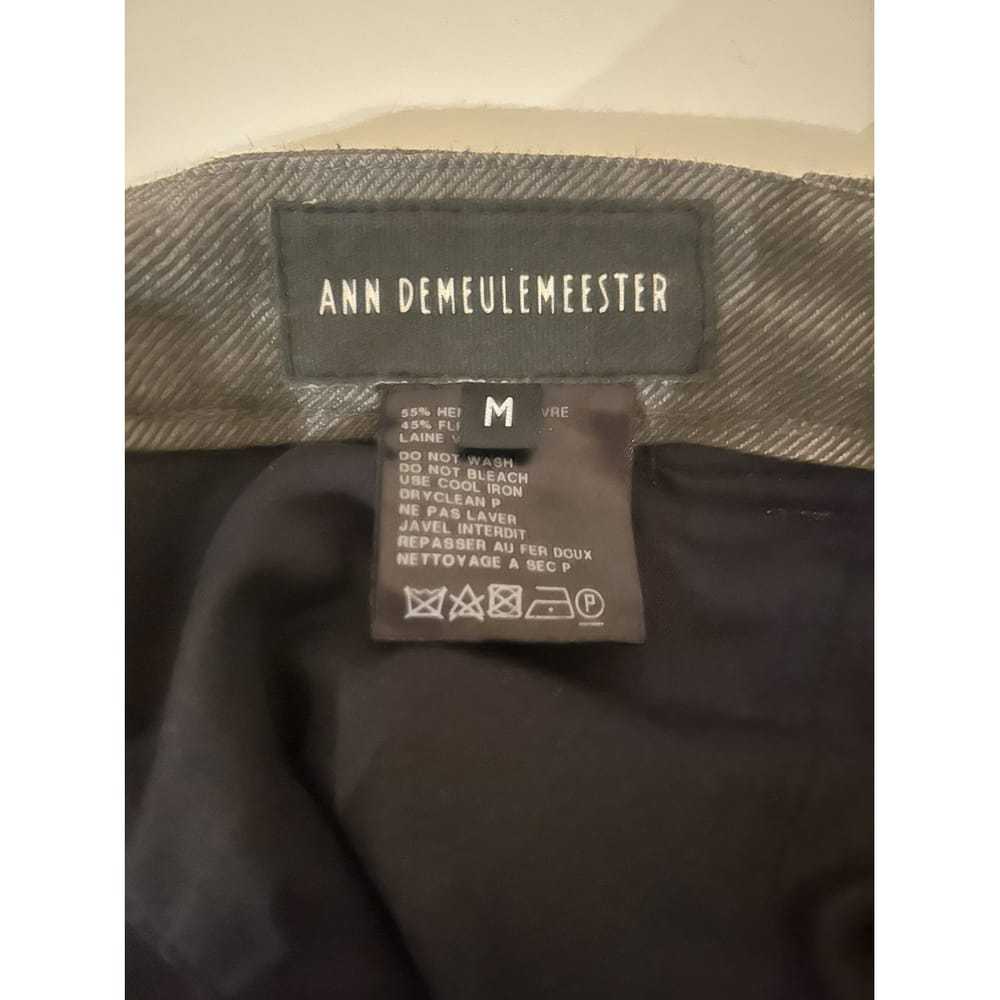 Ann Demeulemeester Linen trousers - image 3