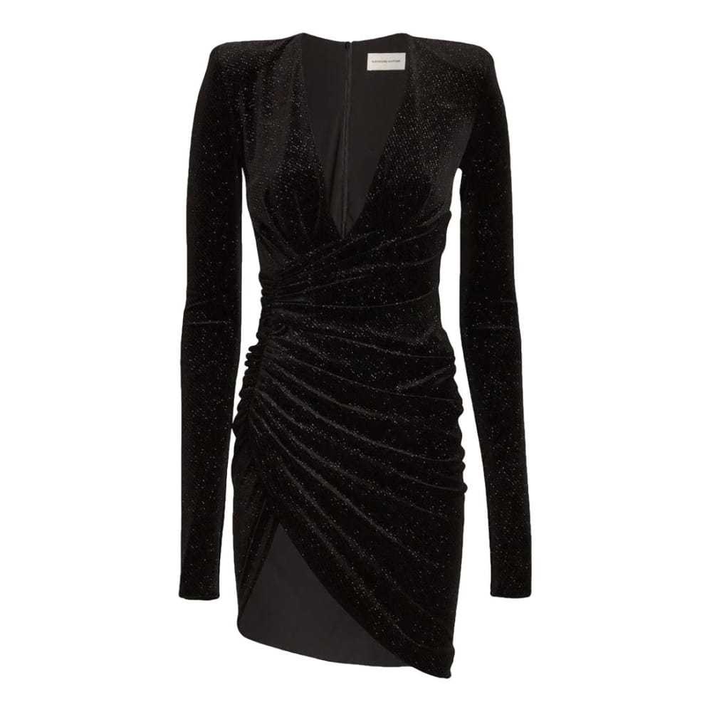 【Alexandre Vauthier】ベルベットミニドレス ALEXANDRE VAUTHIER One-shoulder ruched stretch-velvet mini