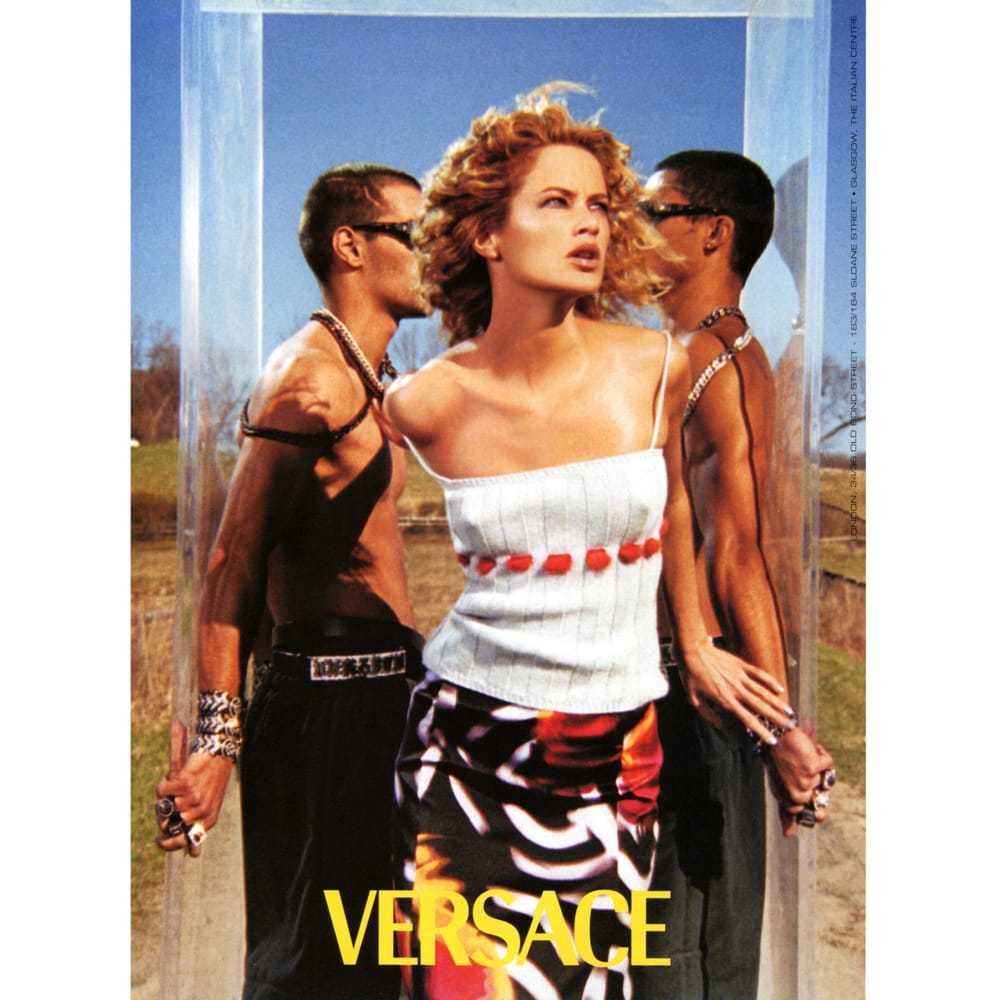 Gianni Versace Wool mid-length dress - image 2