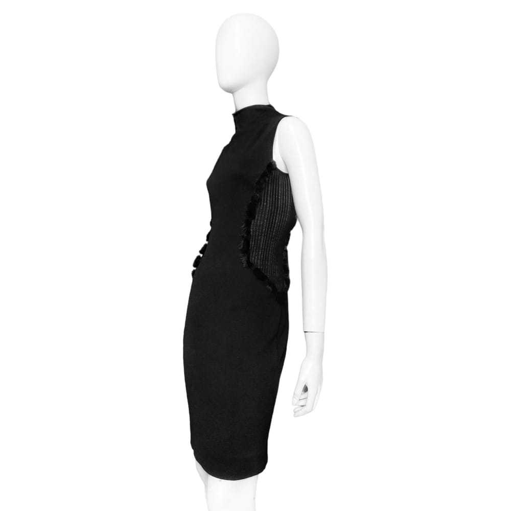 Gianni Versace Wool mid-length dress - image 3