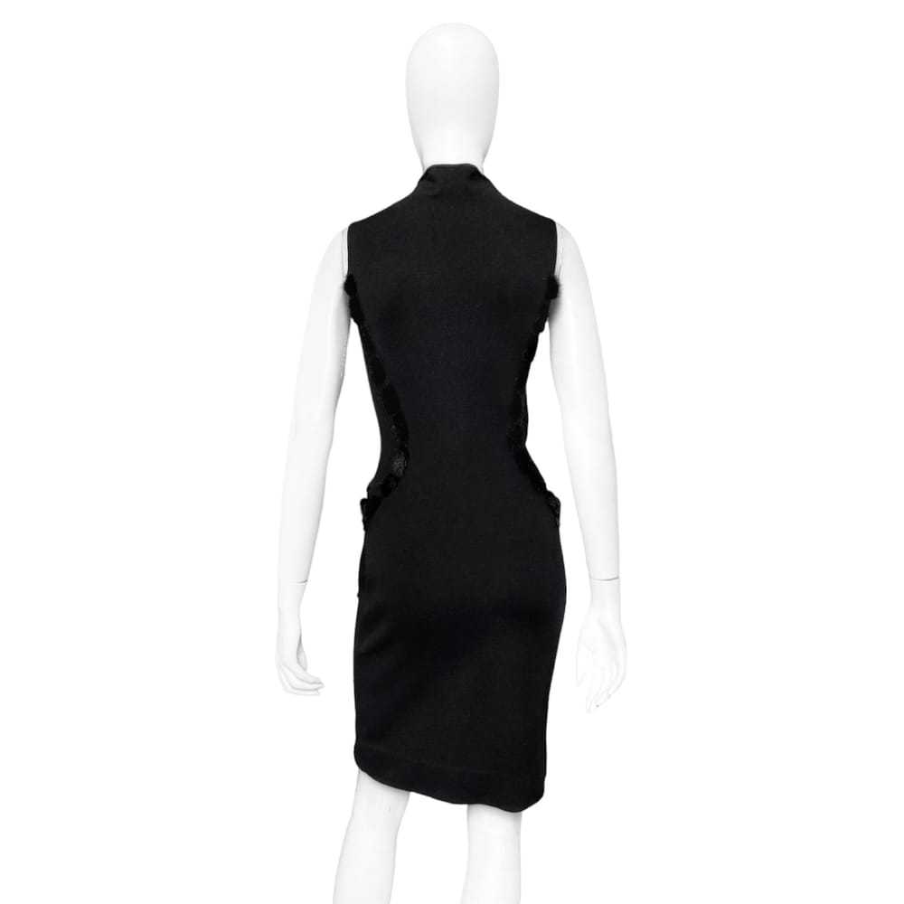 Gianni Versace Wool mid-length dress - image 4