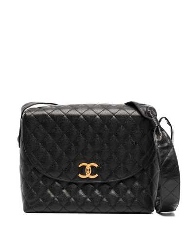 CHANEL Pre-Owned 1992 CC Turn-lock diamond-quilted