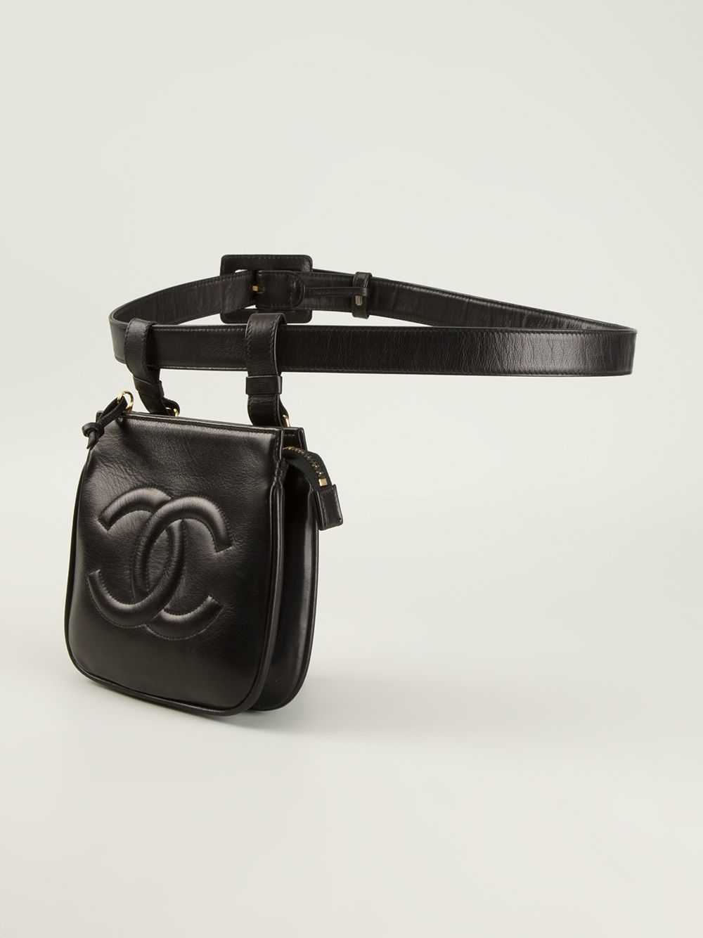 CHANEL Pre-Owned belt bag - Black - image 4