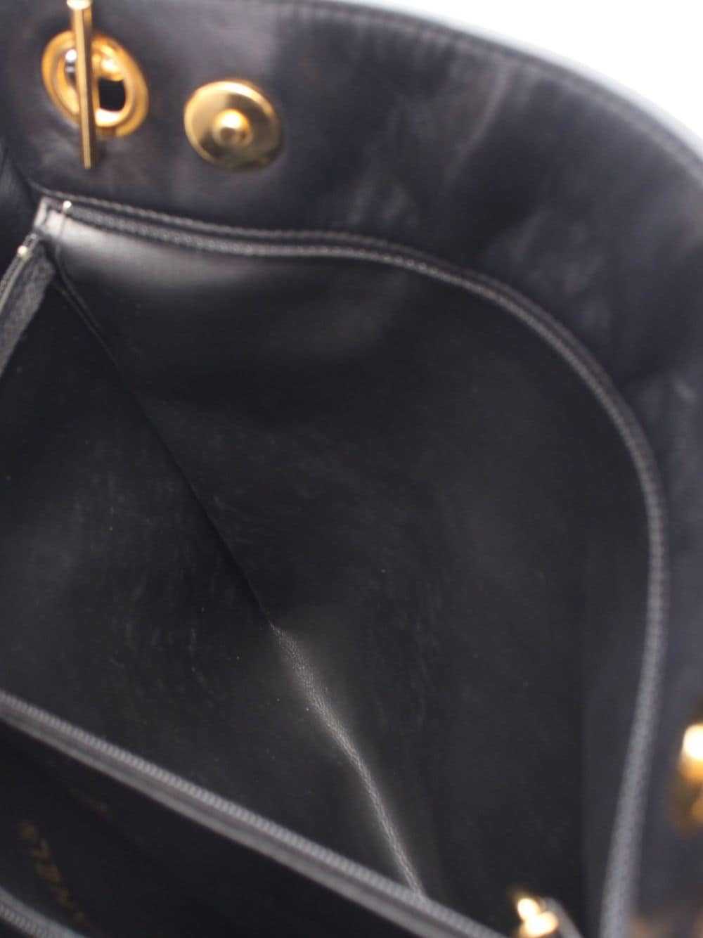 CHANEL Pre-Owned 1991-1994 CC-logo leather tote b… - image 5