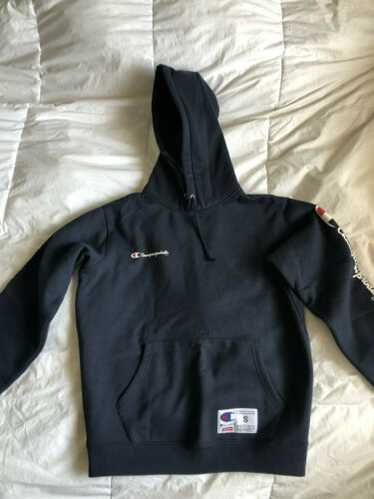 ✓🔥 Supreme x Champion Hooded Sweatshirt FW16 Size Sm… - Gem