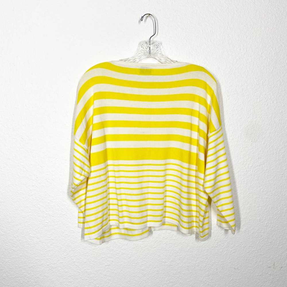 Vintage 70s United Colors of Benetton Striped Yel… - image 3