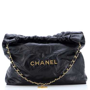 CHANEL 22 Chain Hobo Quilted Calfskin Medium - image 1