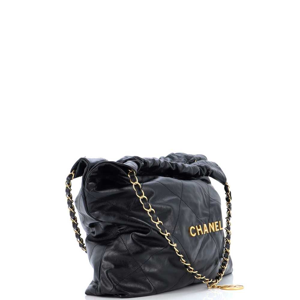 CHANEL 22 Chain Hobo Quilted Calfskin Medium - image 2
