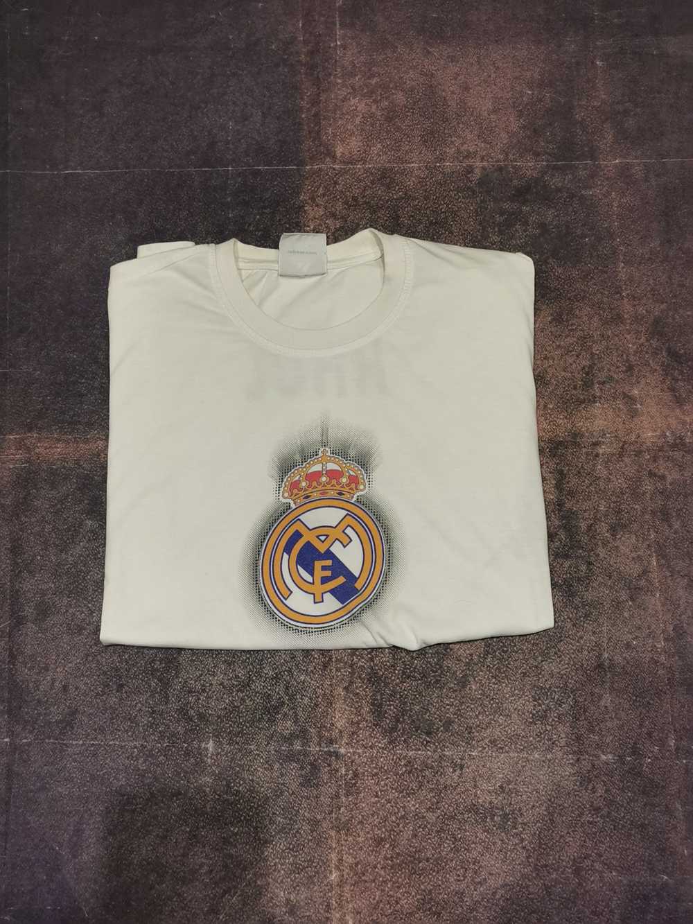 Adidas × Real Madrid × Vintage White raul real Ma… - image 2