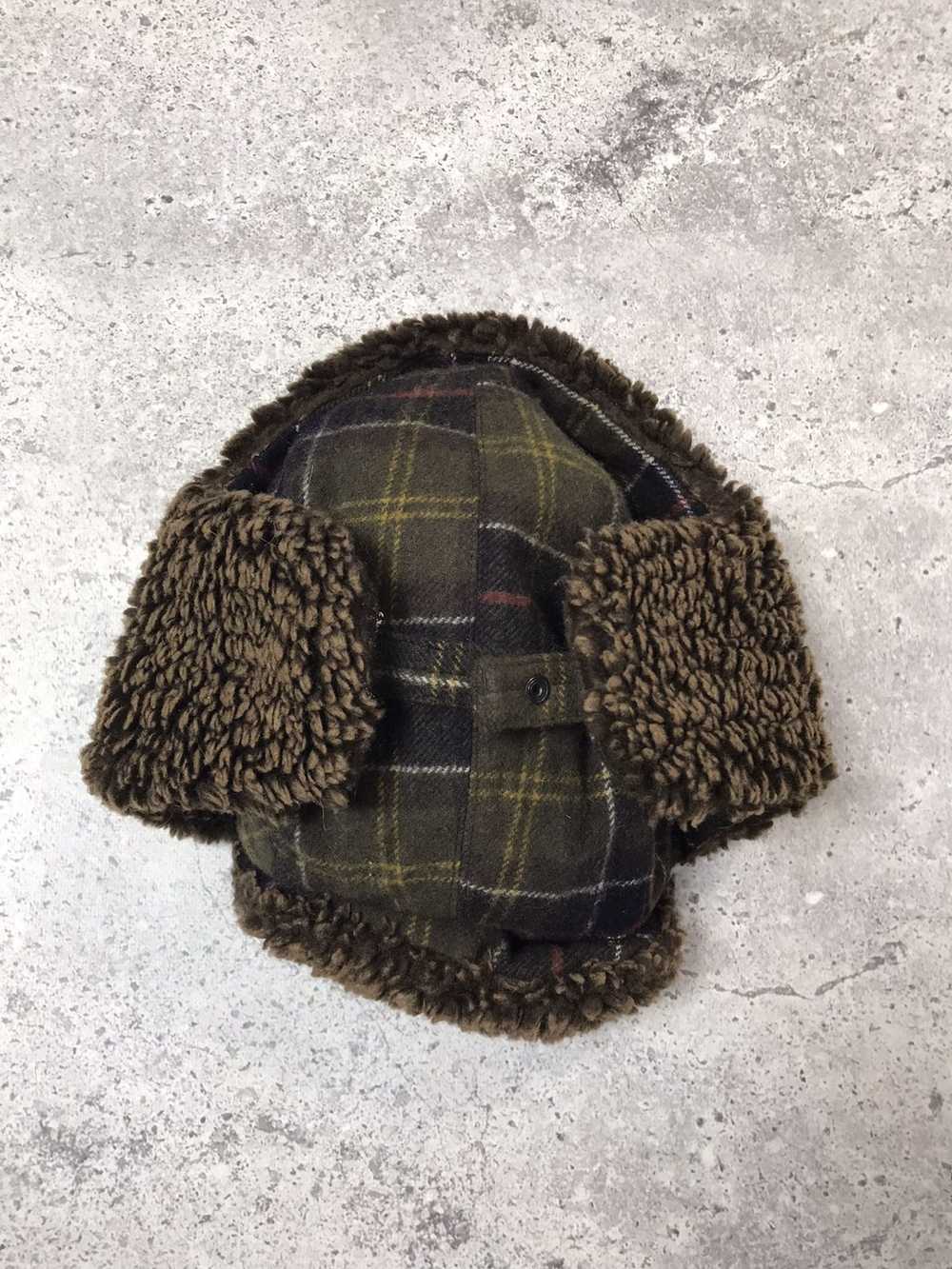 Barbour × Hat × Vintage Rare Vintage Barbour Chec… - image 5