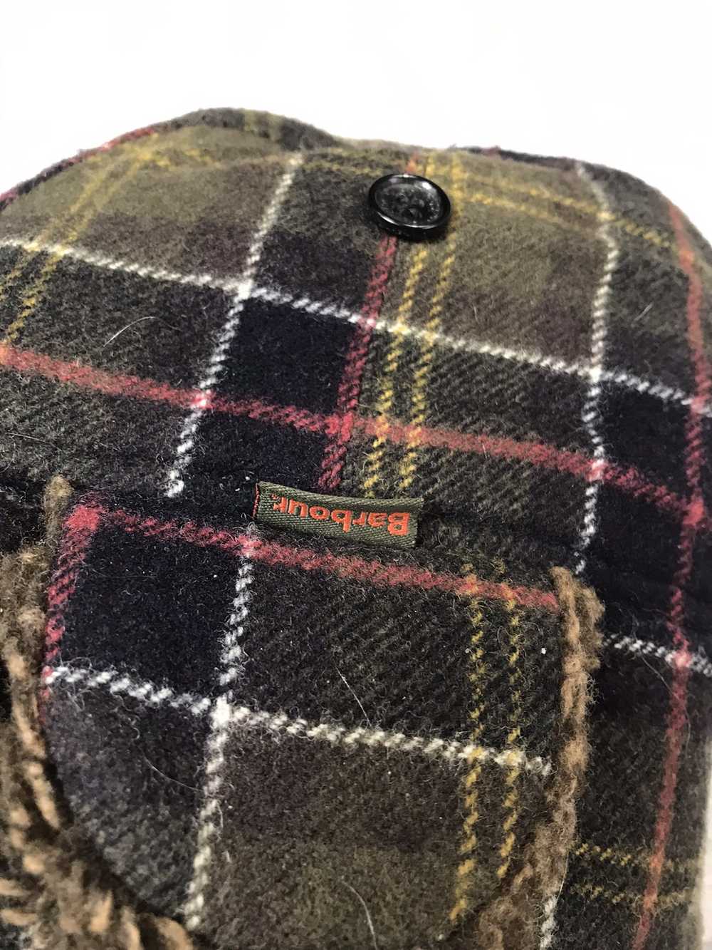 Barbour × Hat × Vintage Rare Vintage Barbour Chec… - image 8