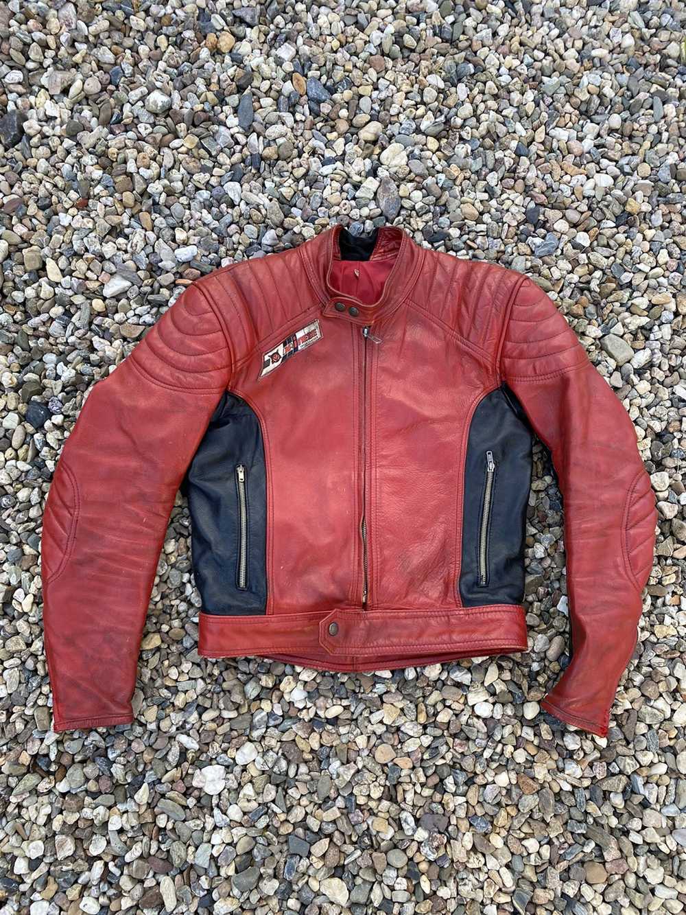 Dainese × Leather Jacket Dainese Vintage leather … - image 1