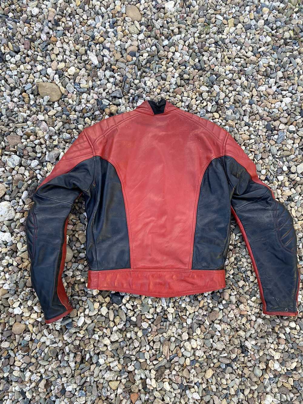 Dainese × Leather Jacket Dainese Vintage leather … - image 2