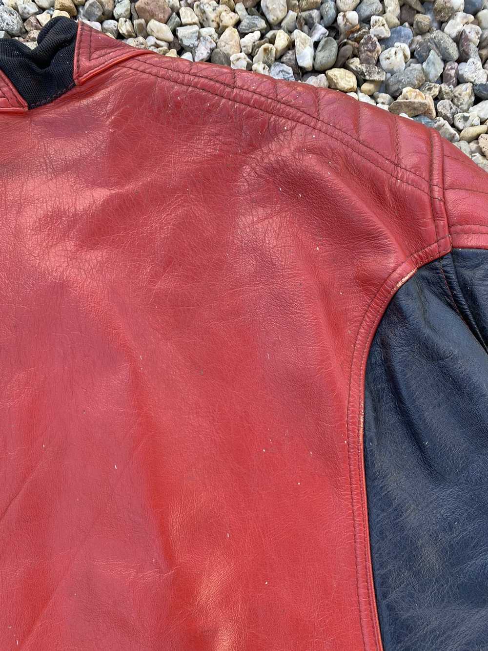 Dainese × Leather Jacket Dainese Vintage leather … - image 5