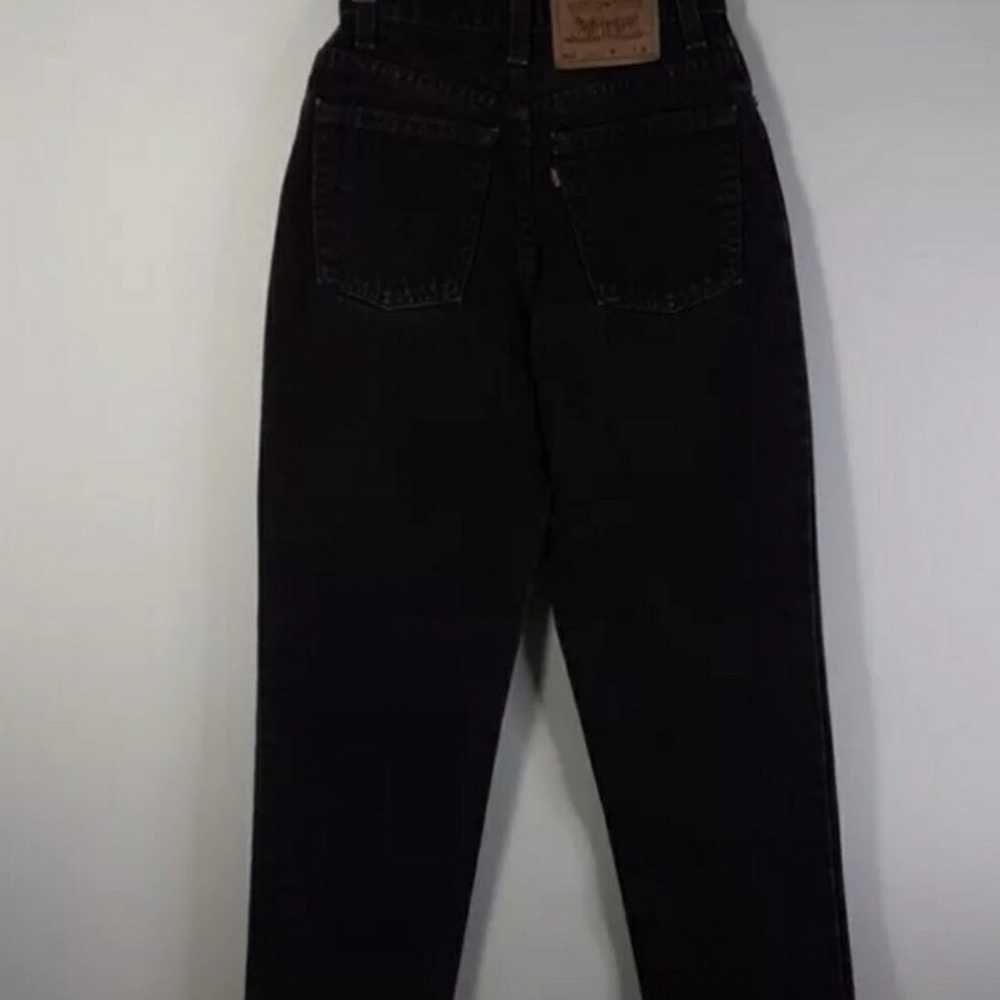 VTG LEVI's 512 High Waist Slim Fit Tapered Leg Si… - image 11