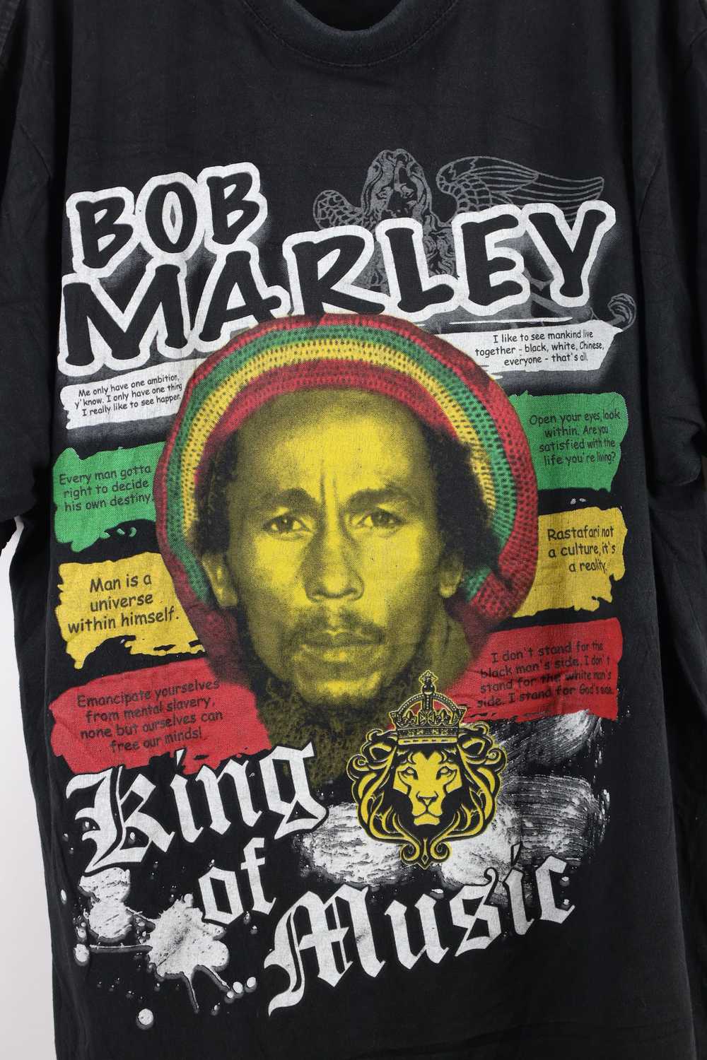 Vintage Vintage 90s Out Bob Marley King of Music … - image 4