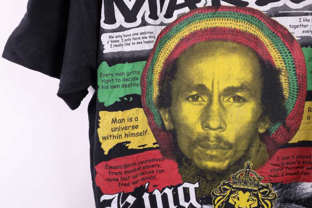 Vintage Vintage 90s Out Bob Marley King of Music … - image 5