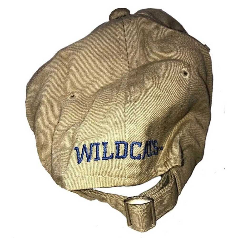 Vintage '90's Kentucky State Wildcats Tan Trucker… - image 3