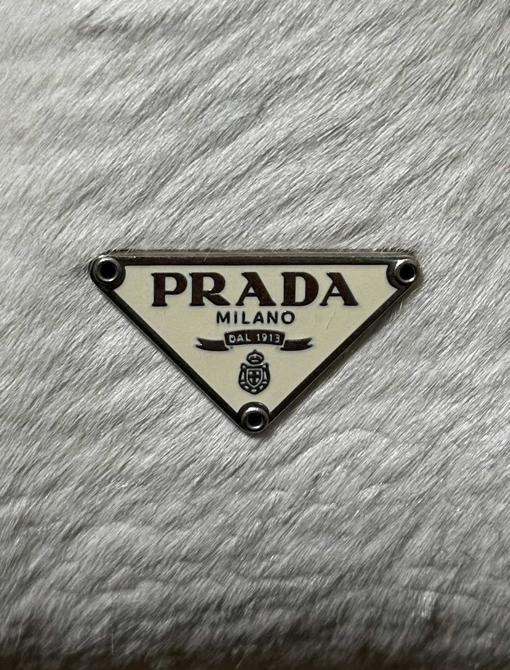 Prada PRADA F/W 1998 Unborn Calf Leather Plastic … - image 7