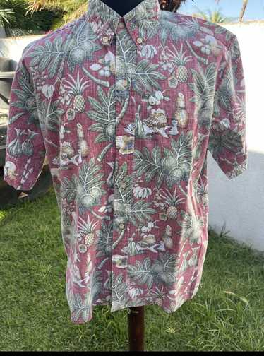 Reyn Spooner Reyn Spooner Hawaiian Print Red Full 