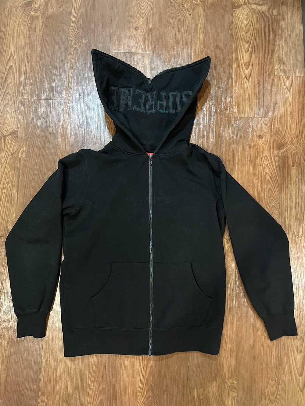 Supreme split hotsell hood zip up