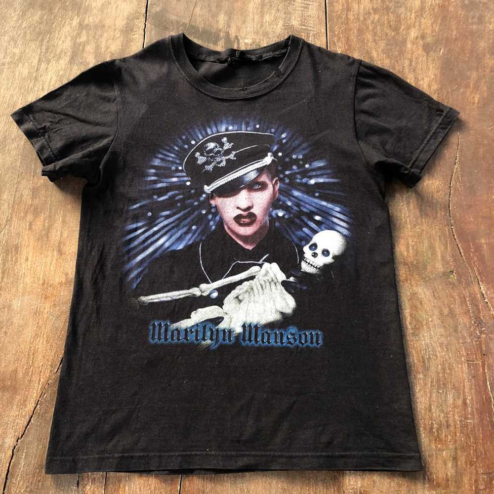 Marilyn Manson × Rare × Rock T Shirt Vintage Mari… - image 1