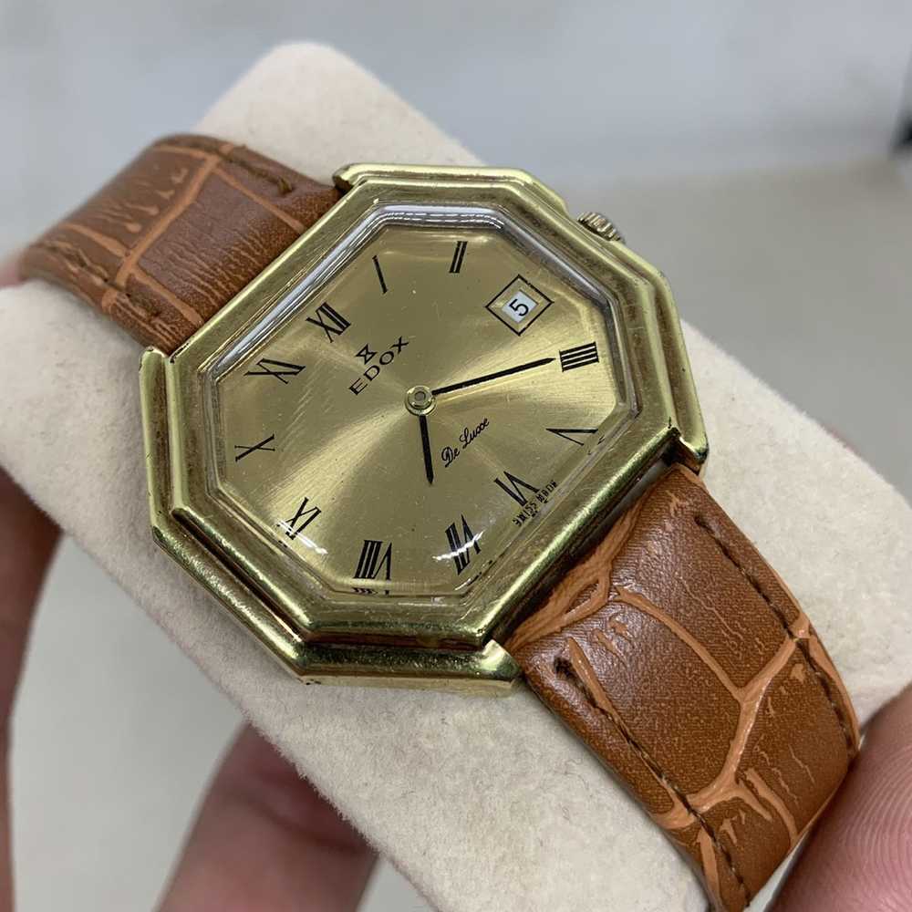 Rare × Vintage × Watches Rare❗️Vtg Edox Hexagon R… - image 1