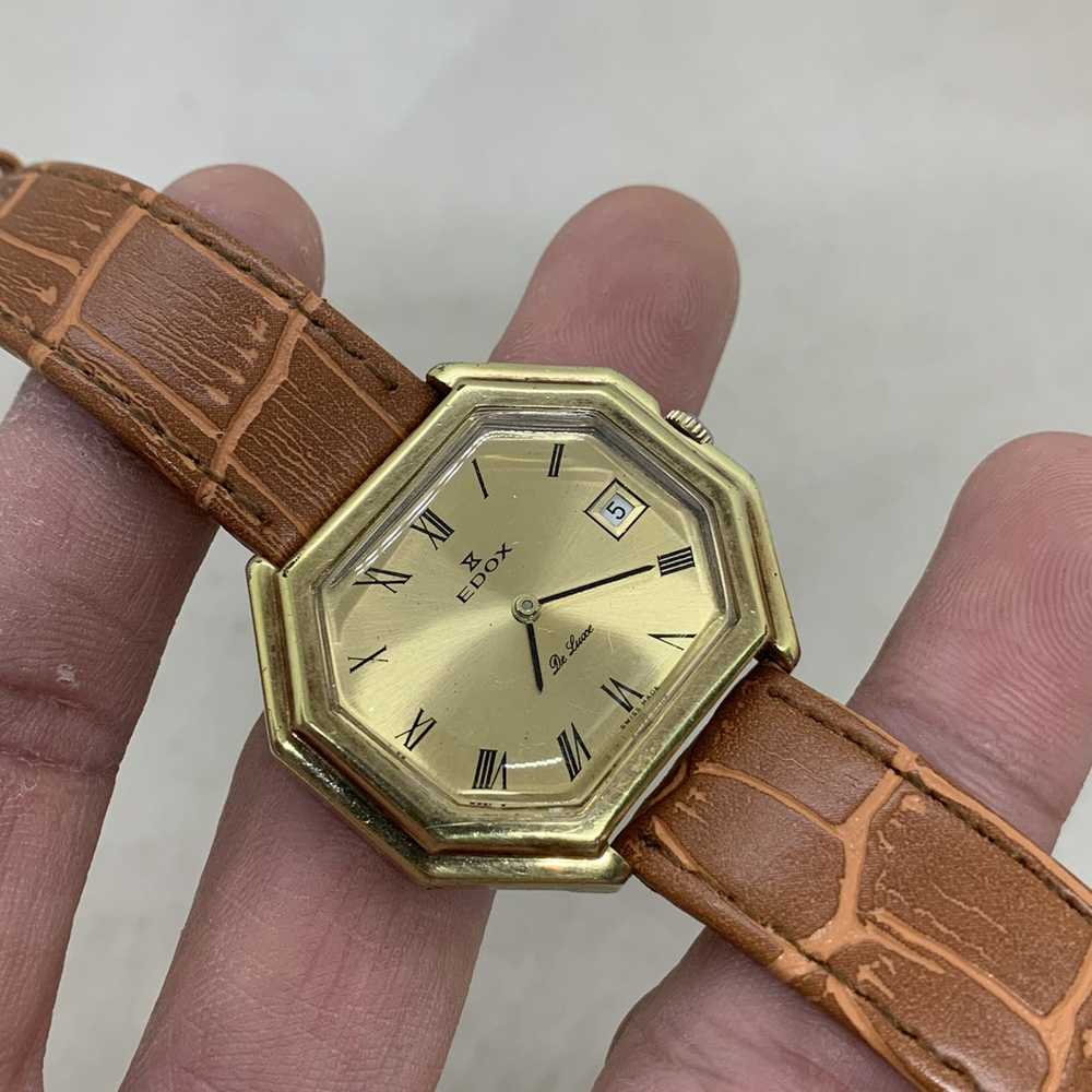 Rare × Vintage × Watches Rare❗️Vtg Edox Hexagon R… - image 6