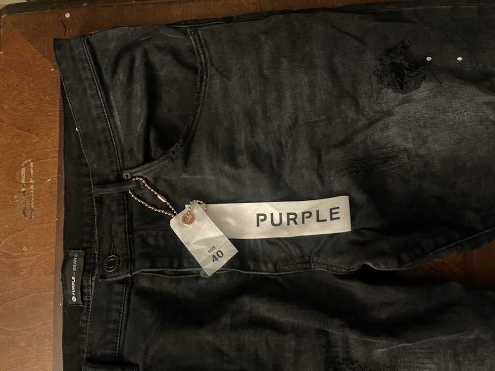 Purple Brand Purple Brand P002 Black Wash Blowout - image 2