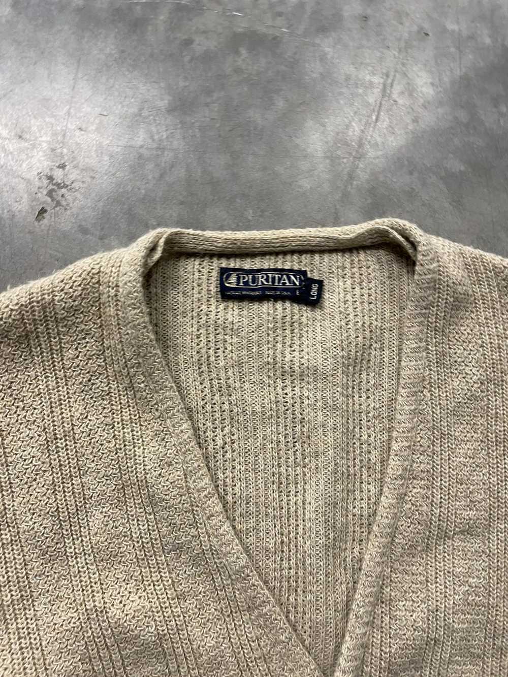 Vintage Vintage 70s Knit Cardigan Sweater - image 2