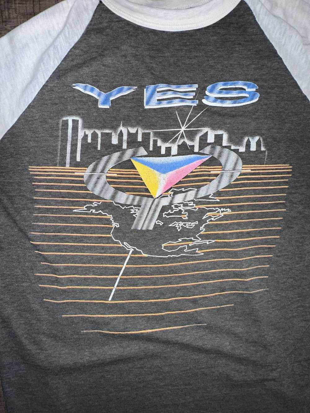 Rare × Vintage 1984 Yes World Tour Band T-shirt - image 3