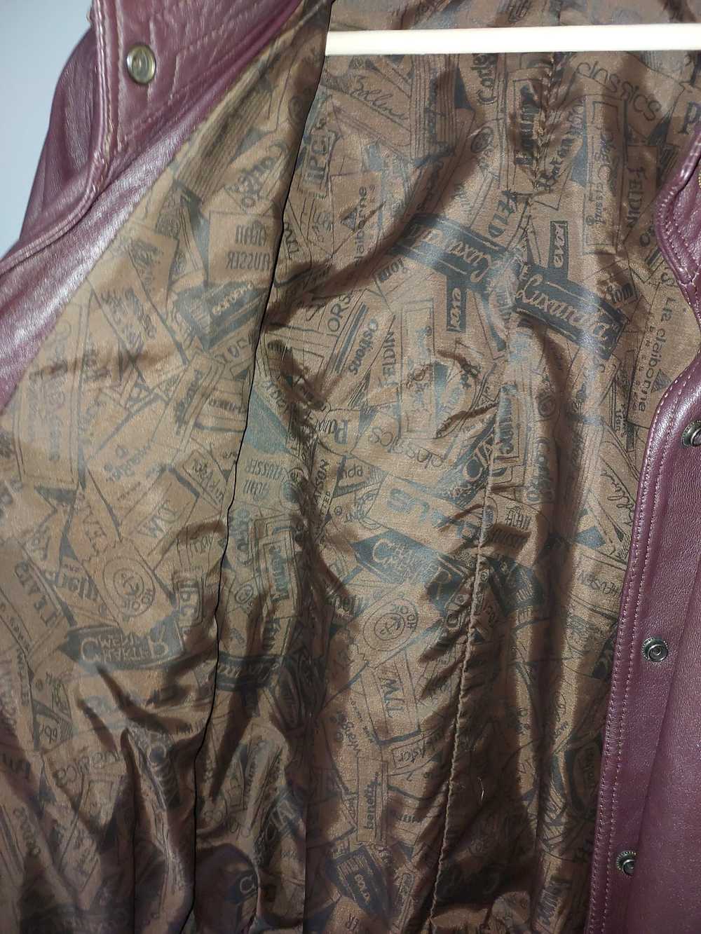 Hype × Leather Jacket × Vintage Lambskin leather … - image 5