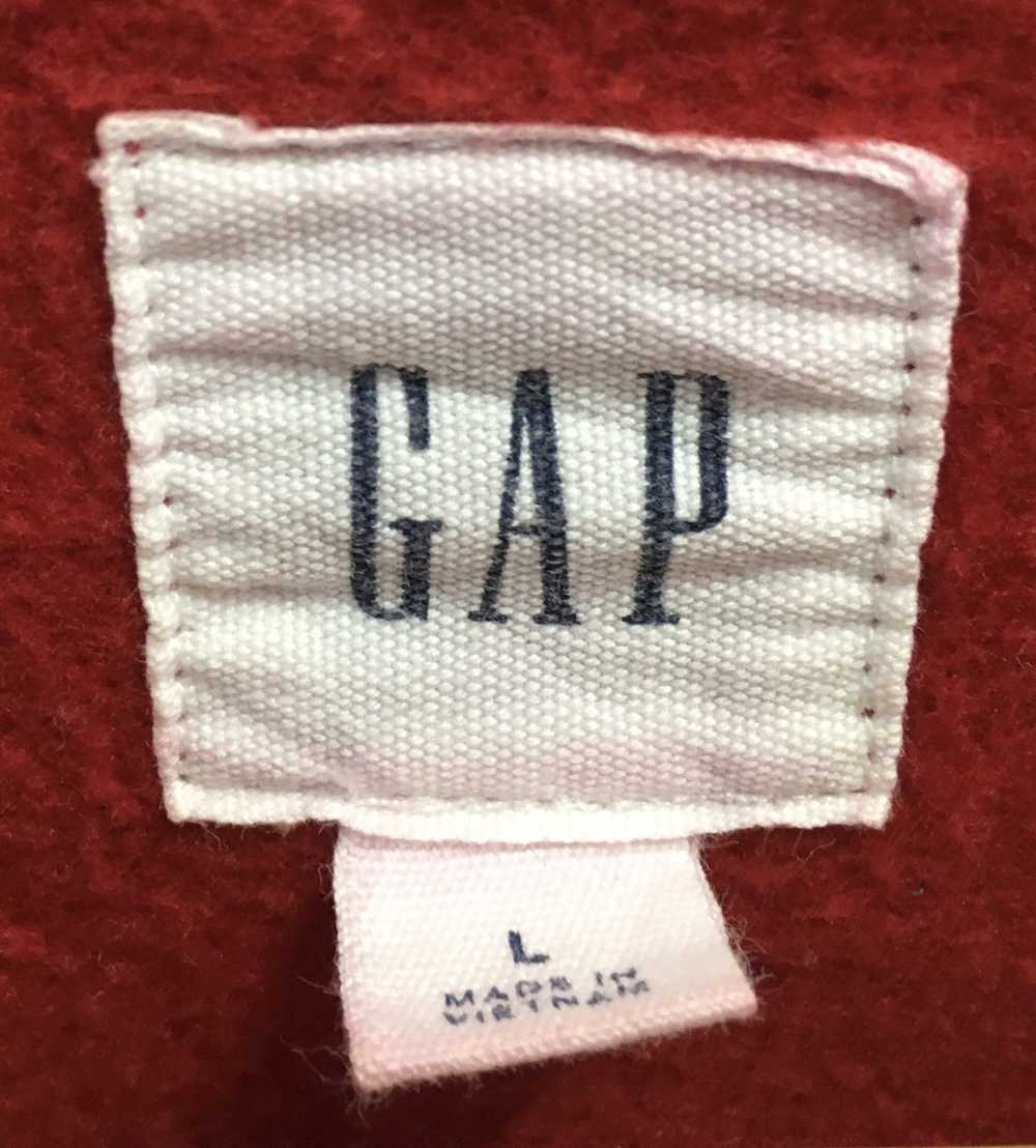 Japanese Brand GAP Sweatshirt Distressed - image 11