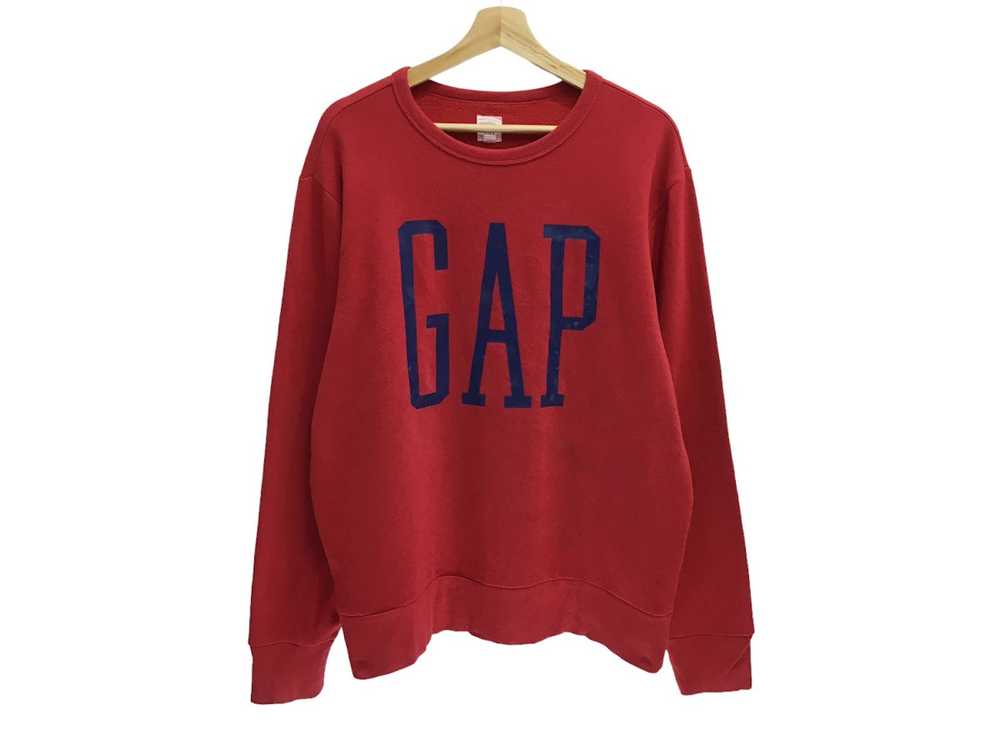 Japanese Brand GAP Sweatshirt Distressed - image 2